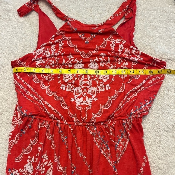 Three Pink Hearts by Trixxi Maxi Dress w/ Side Slit - Picture 6 of 8